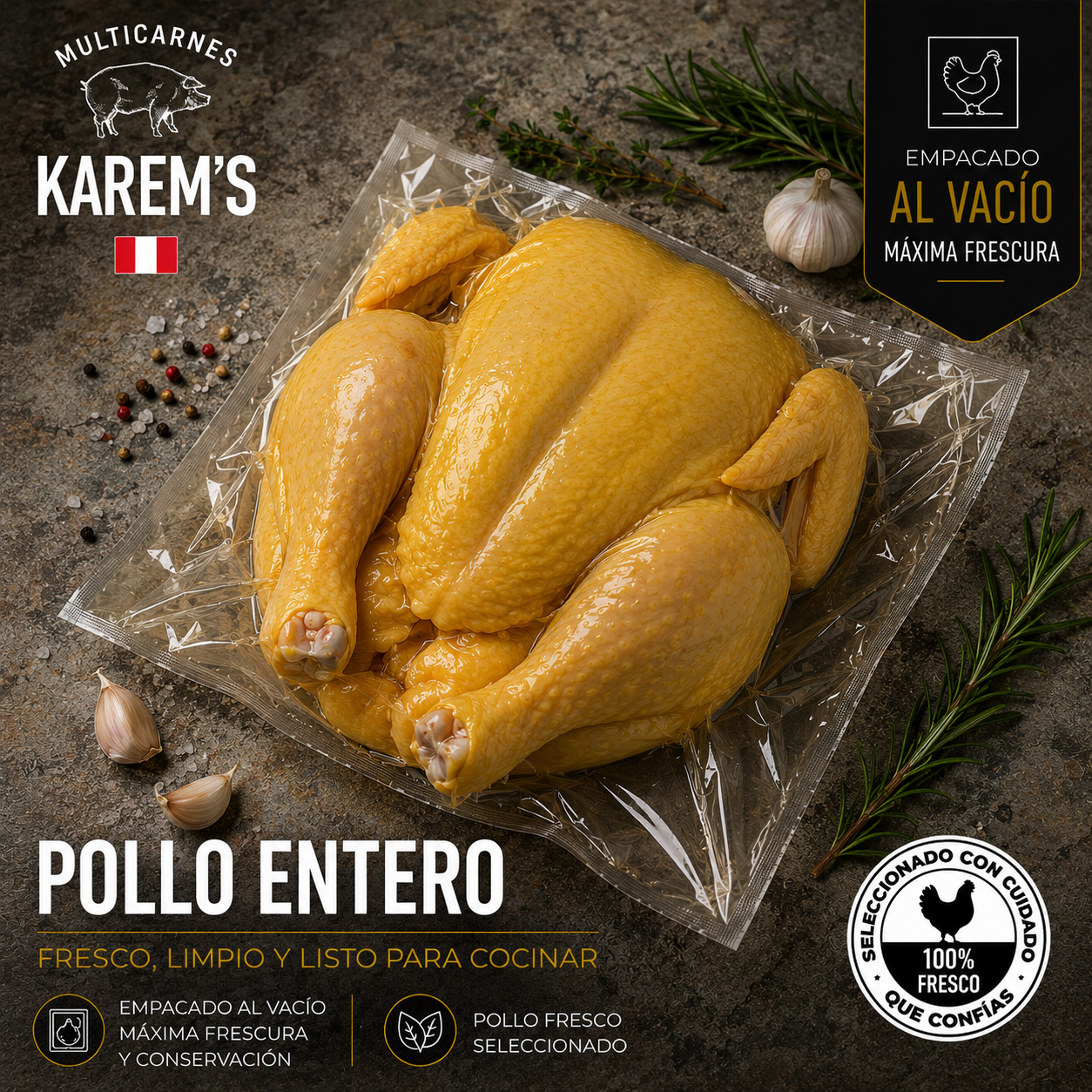 Pollo Entero